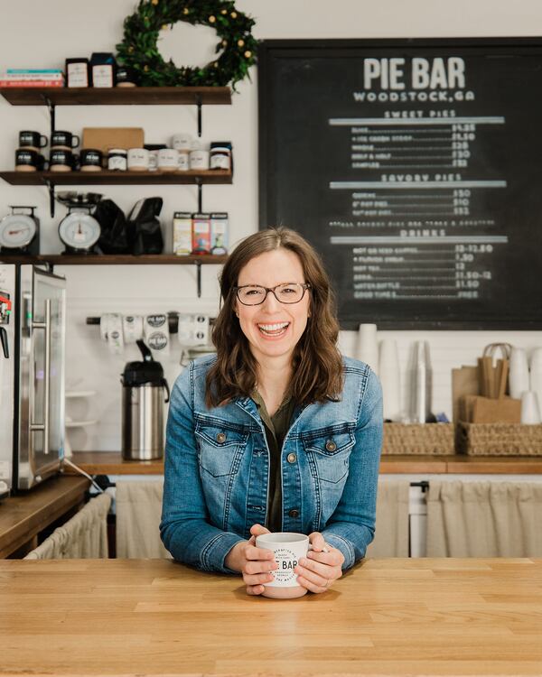 Lauren Bolden of Pie Bar in Woodstock is among the culinarians participating in virtual seminars for this year's Atlanta Food & Wine Festival. Bolden will teach a pie-making class Sept. 10. Courtesy of Jason Holland Photography