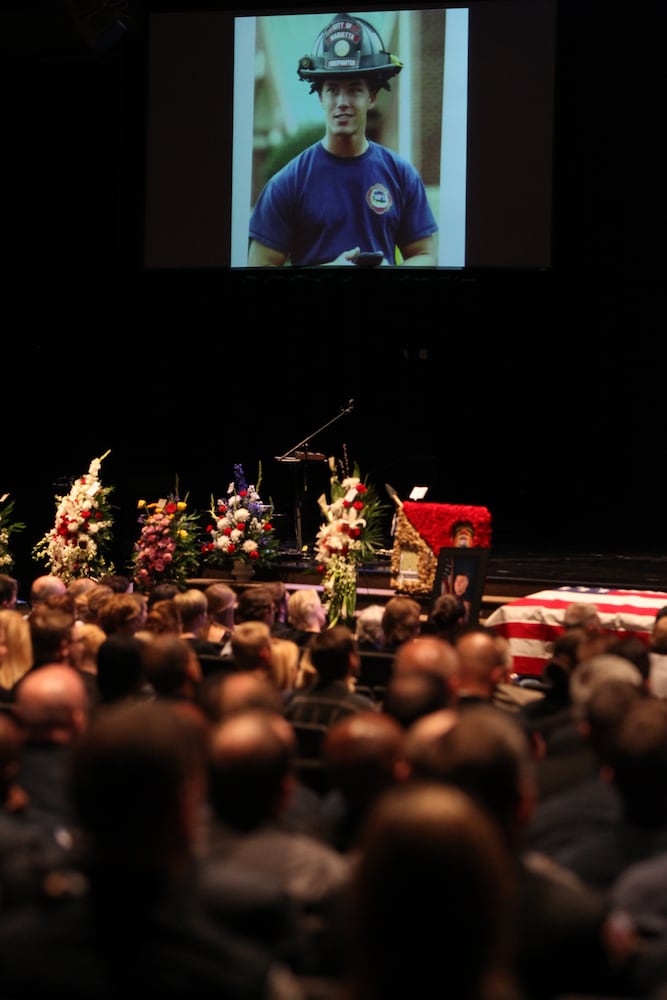 Marietta firefighter celebration of life