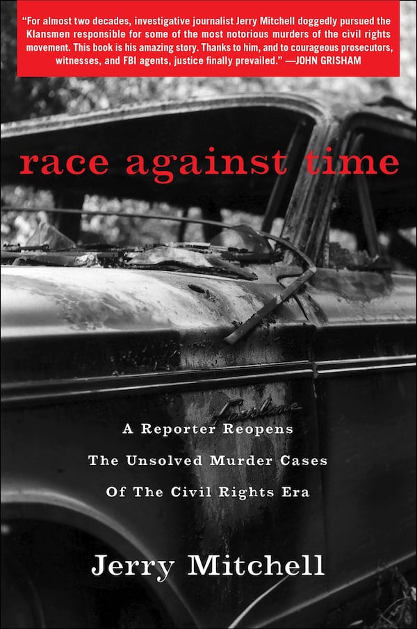 “Race Against Time” by Jerry Mitchell. Contributed by Simon & Schuster