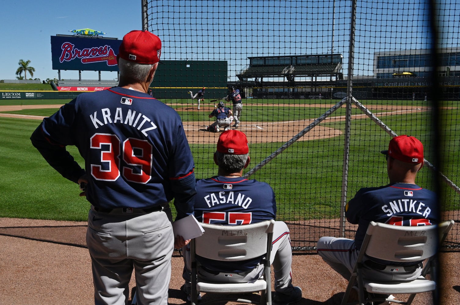 Braves spring training - Day 9