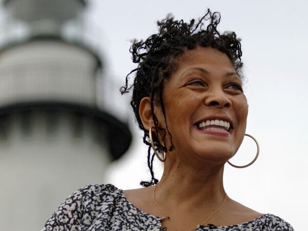 Author Tina McElroy Ansa poses in St. Simons Island, Ga., in 2008. Macon native Ansa has lived on the island since the 1980s. (Photo: Stephen Morton)