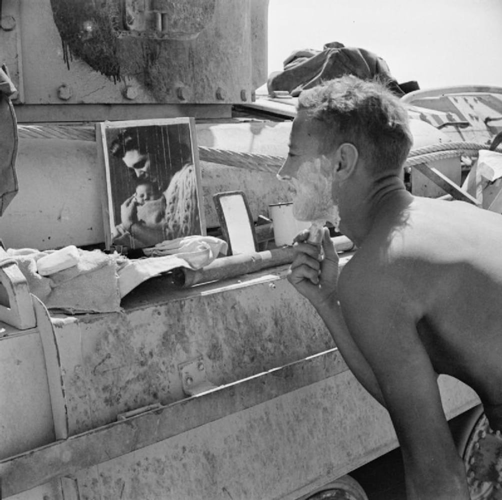 WW2: shaving