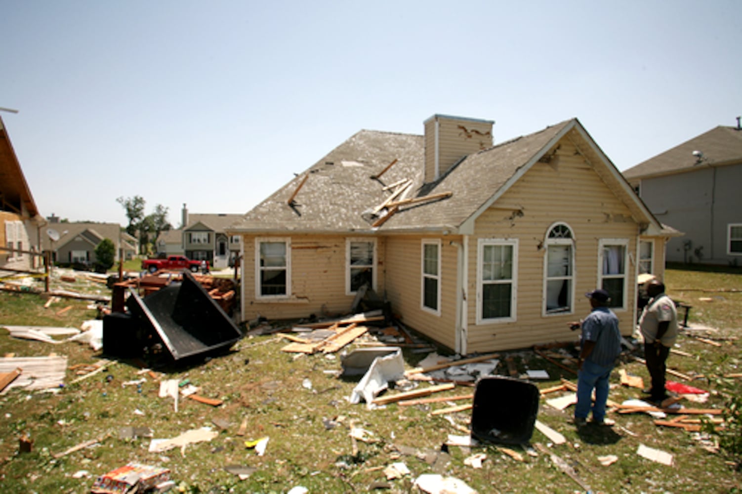 Ellenwood neighborhood trashed by storm