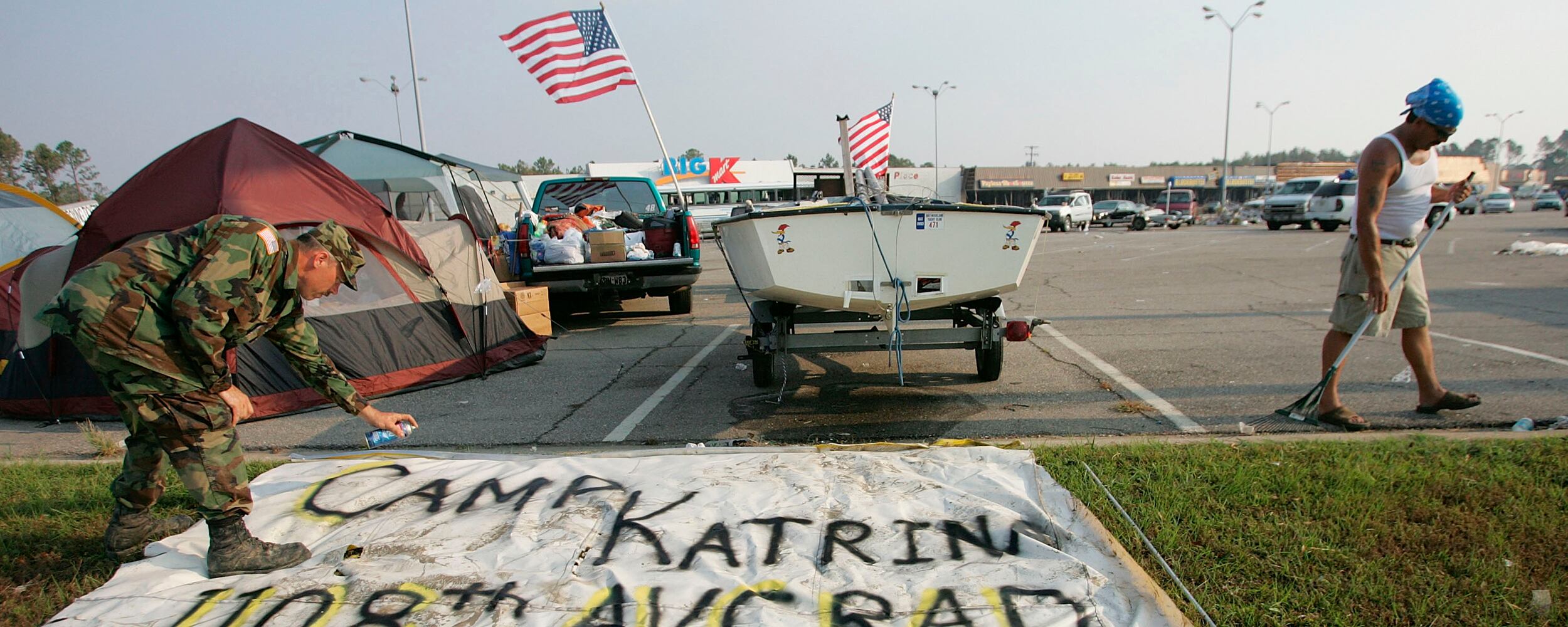 The signs of Hurricane Katrina