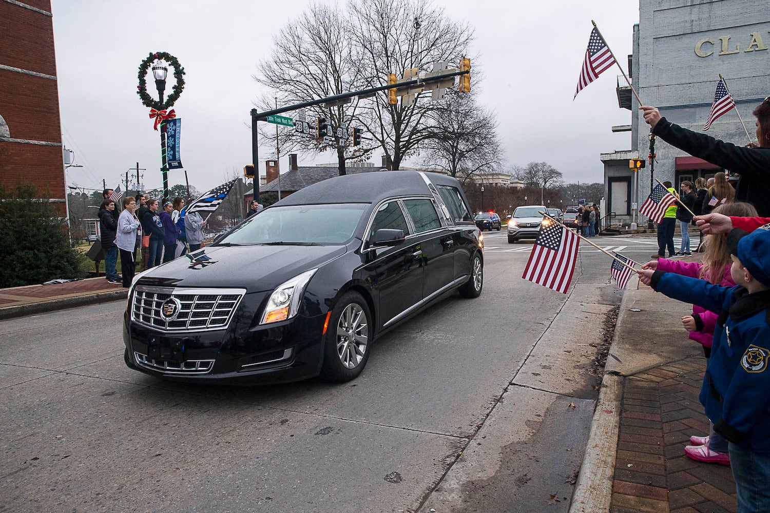 Photos: The funeral for Henry officer Michael Smith