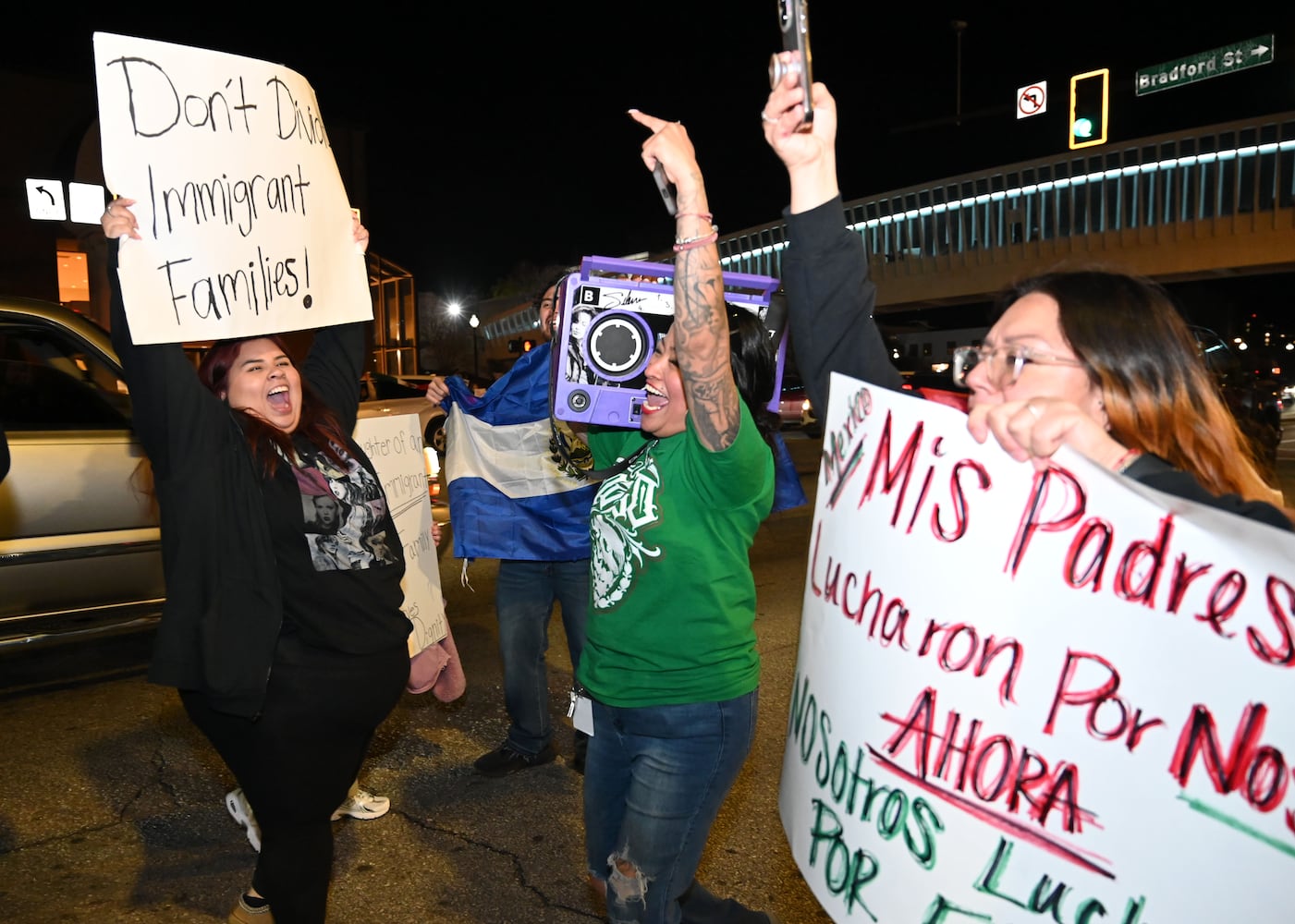 Immigration policy prompts protests