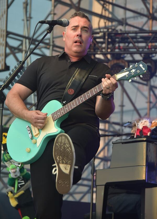 Ed Robertson and Barenaked Ladies head to town on Sunday. Photo: Getty Images.