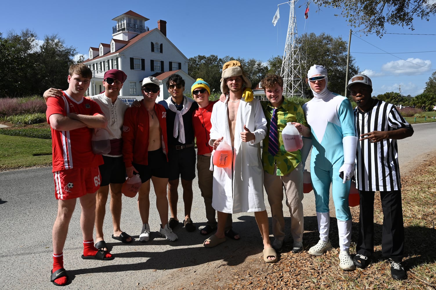 Frat Beach ahead of Georgia Florida game