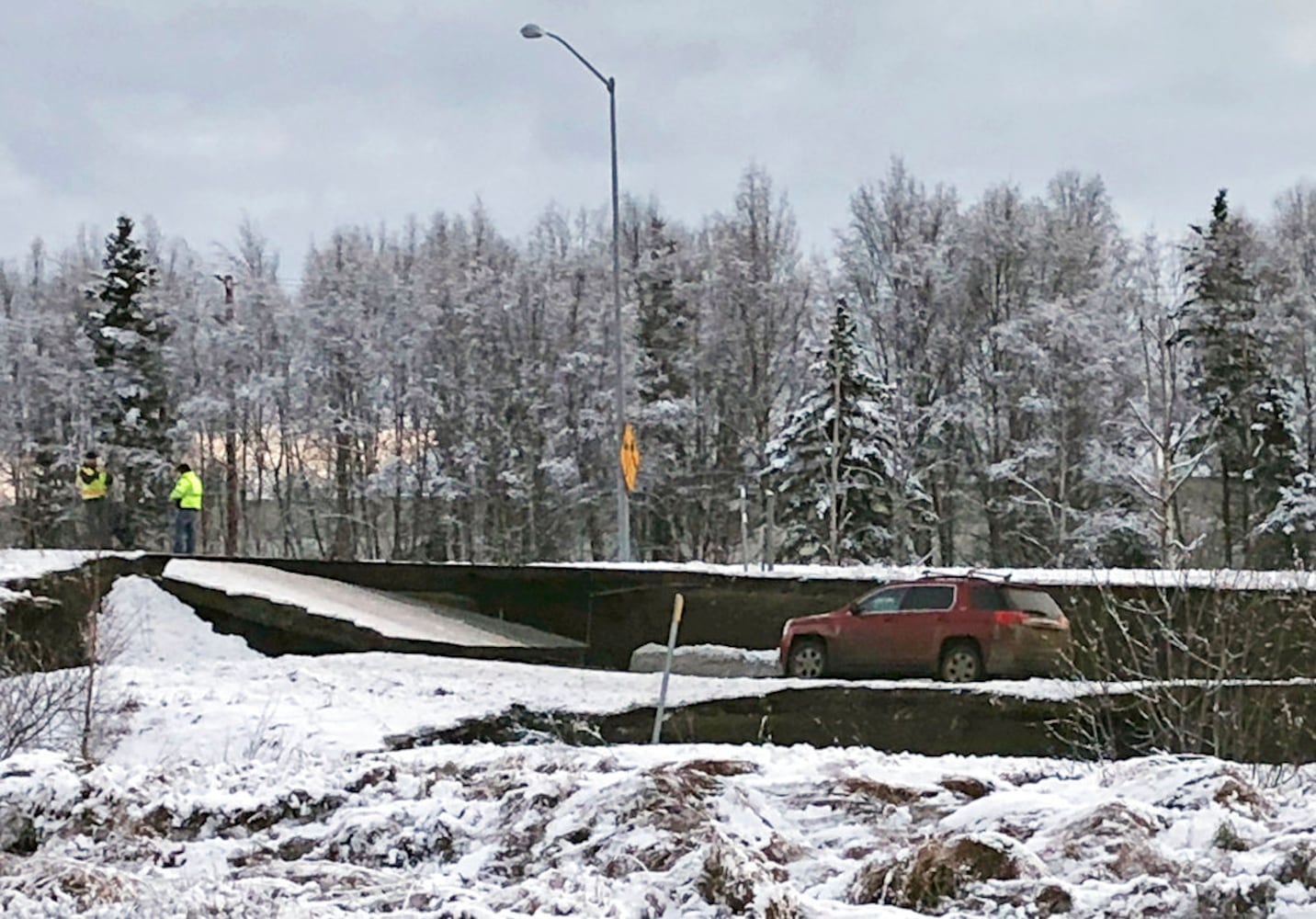 Photos: 7.0 earthquake rattles Anchorage, Alaska