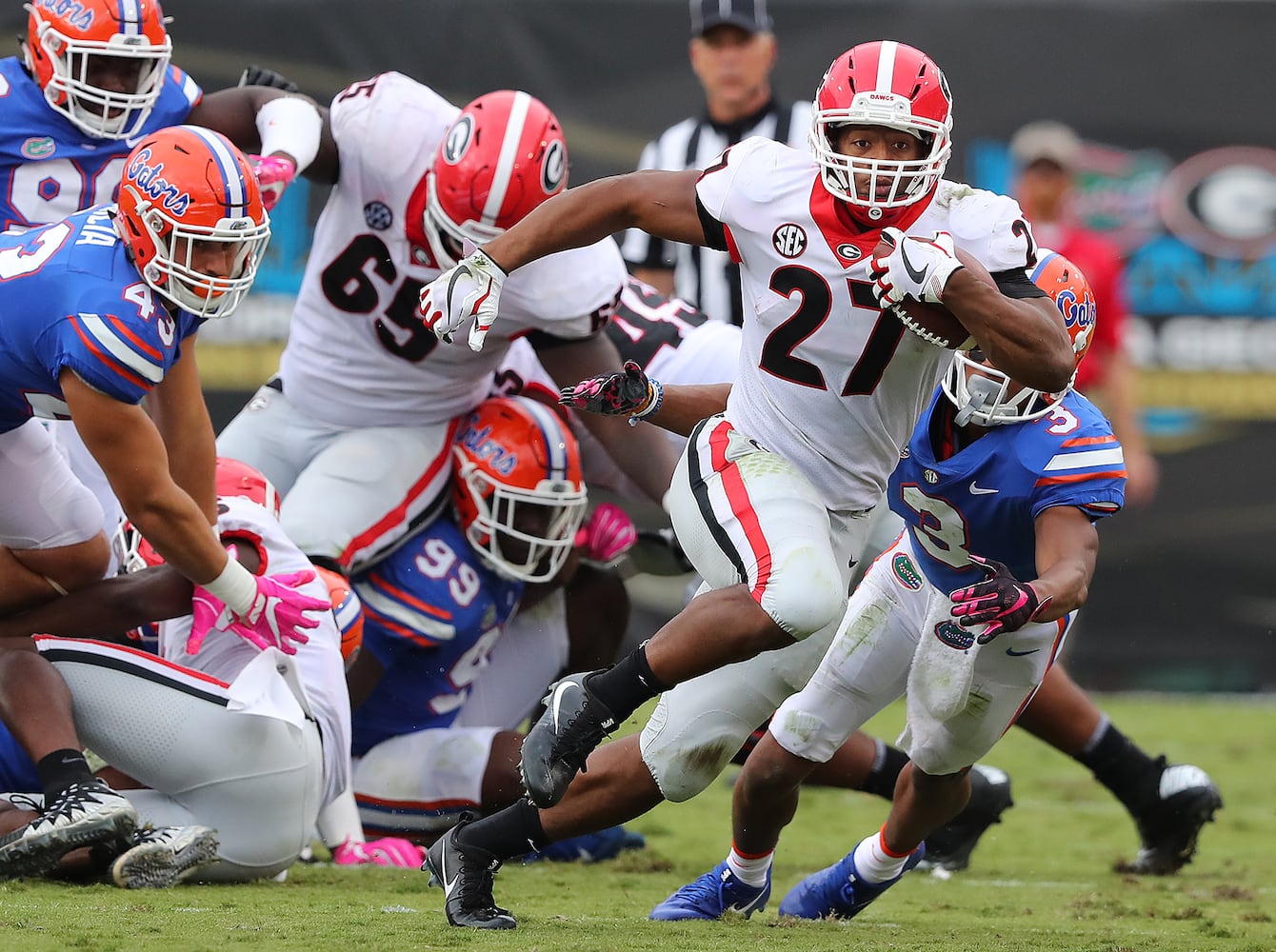 Photos: Georgia crushes rival Florida 42-7