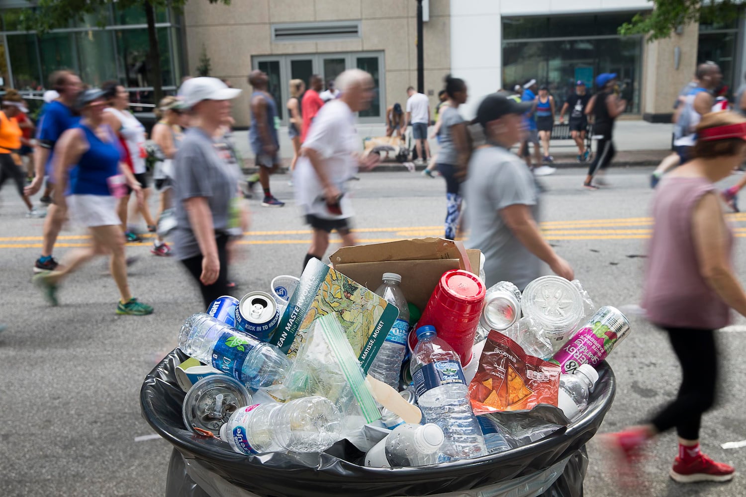 PHOTOS: Scenes at 2019 AJC Peachtree Road Race