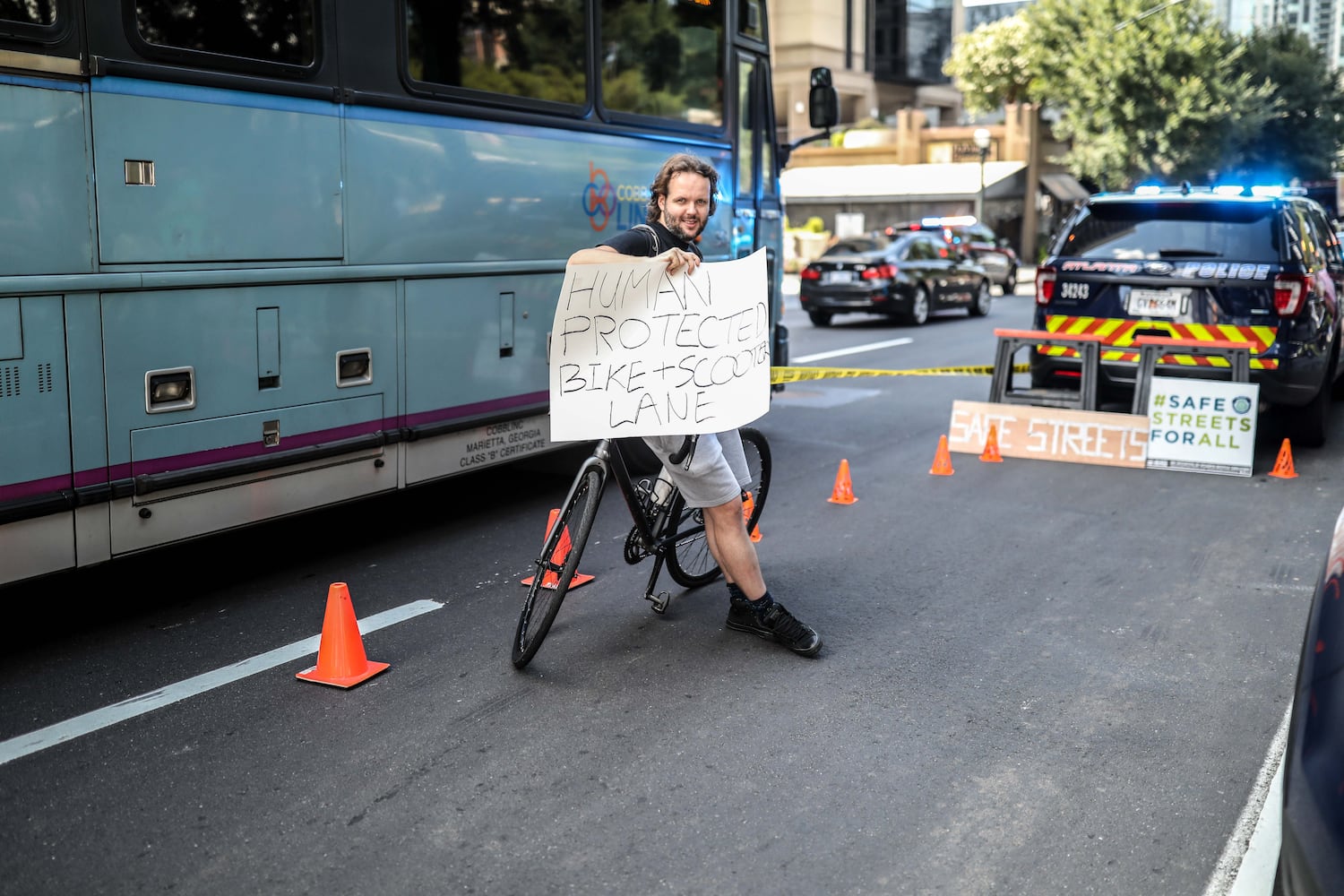 Photos: Atlanta scooter riders rally for safer streets