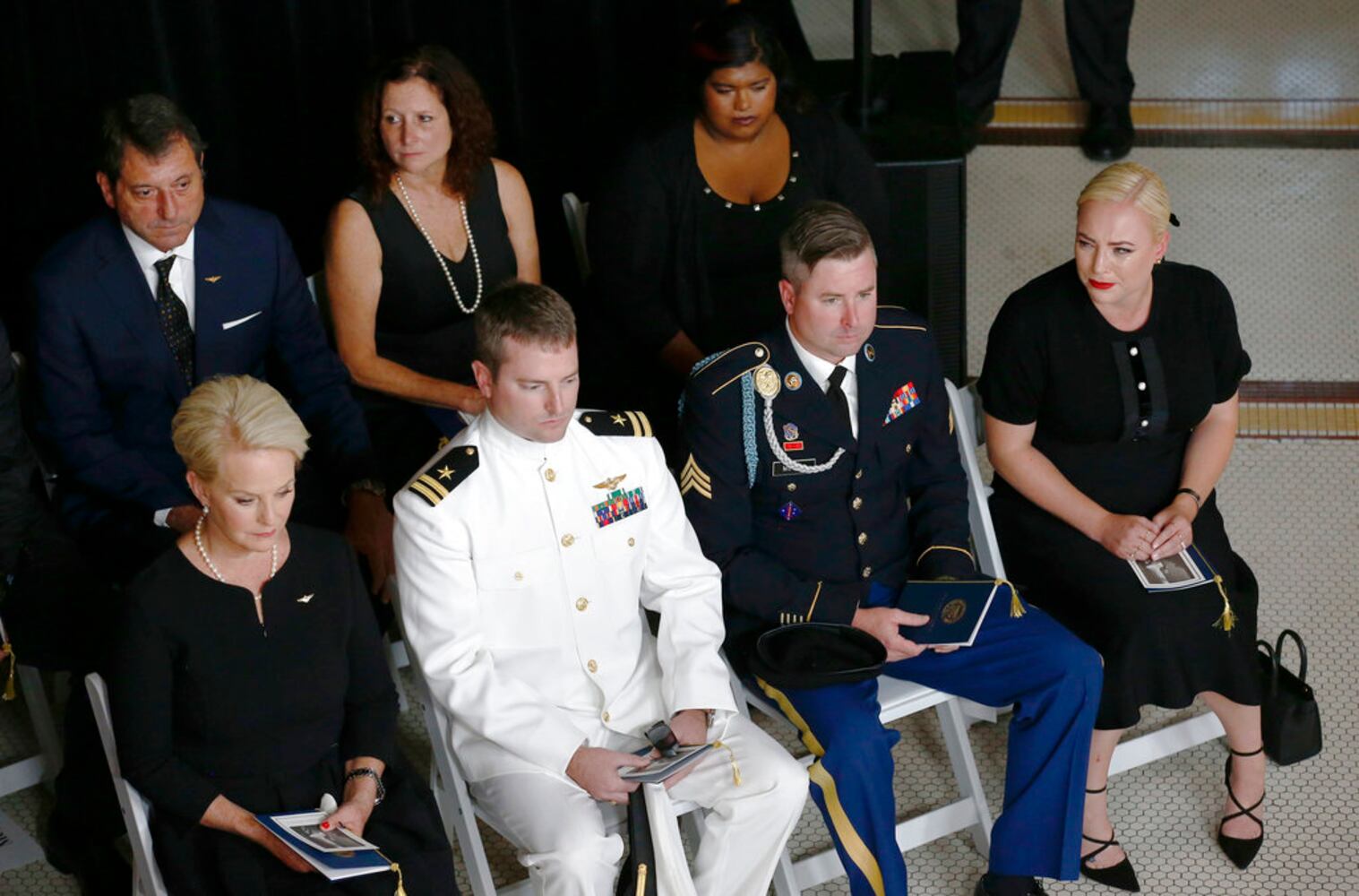 Photos: Sen. John McCain lies in state in Arizona Capitol