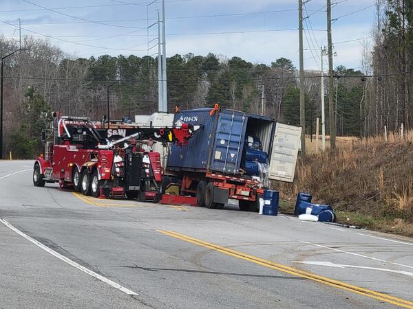 A chemical spill in Douglas County closed Riverside Parkway. 