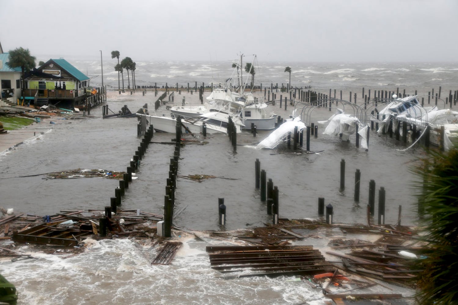 Photos: Hurricane Michael leaves behind path of destruction