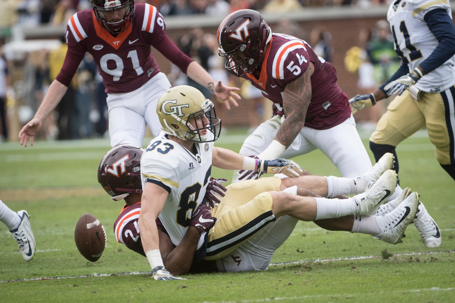 Photos: Georgia Tech seeks win over the Hokies