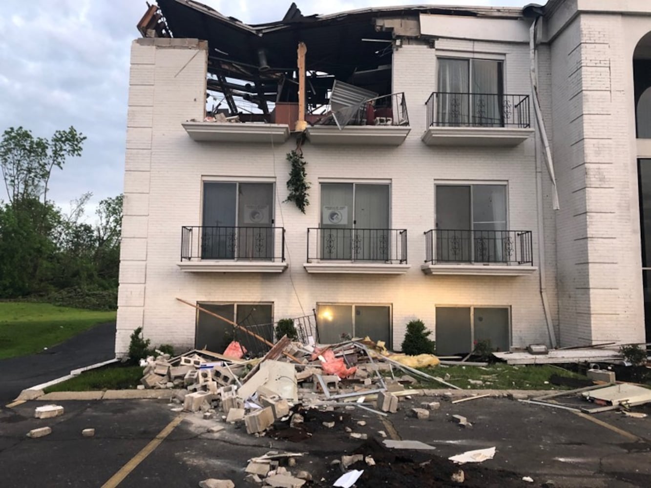 Photos: Tornadoes sweep through Ohio's Miami Valley, causing injuries, destruction