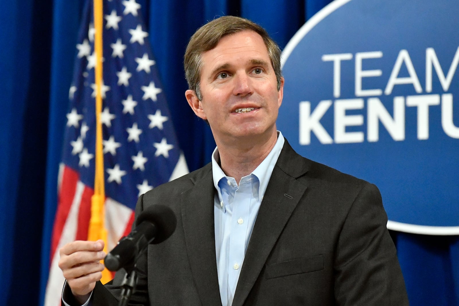 Kentucky Gov. Andy Beshear will be a guest today on the "Politically Georgia" show.