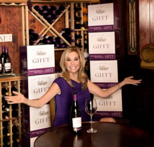 Kathy Lee Gifford unpretentiously sips wine on The Today Show with her co-host Hoda Kotb.