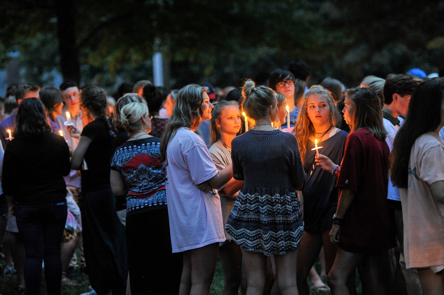 Vigil for teen found behind Roswell Publix