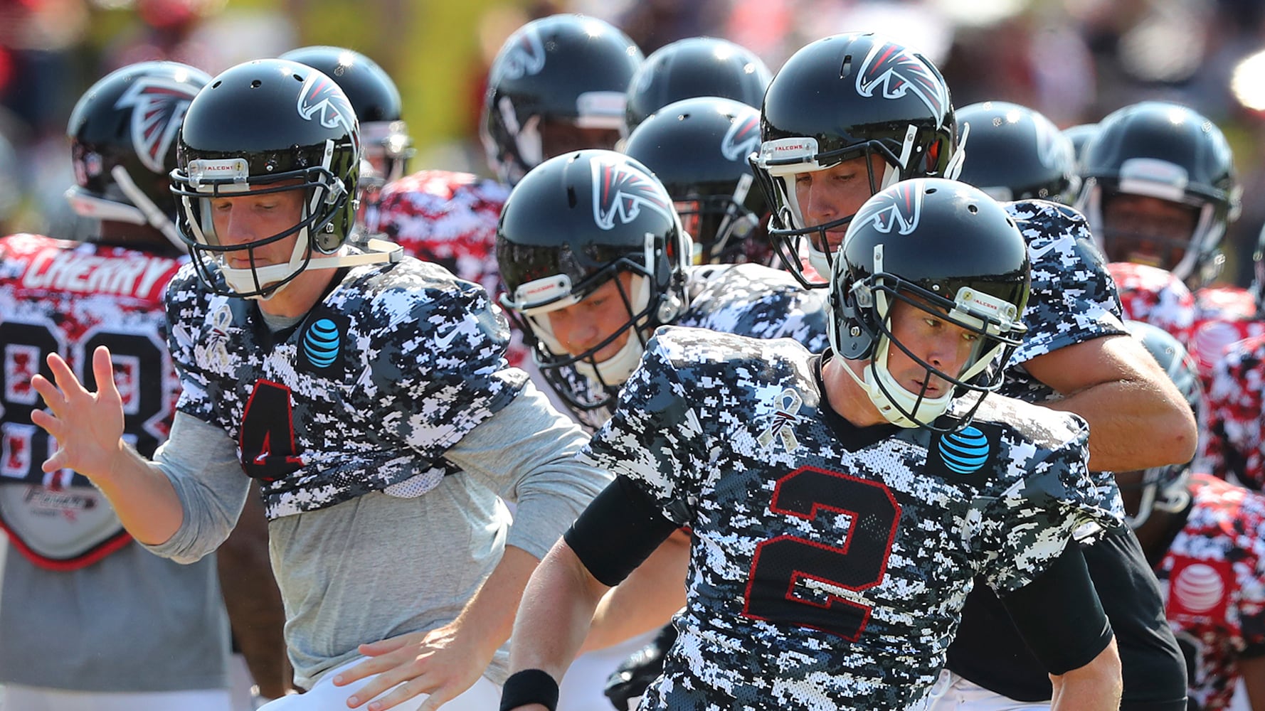 Atlanta Falcons Military Day at Training Camp