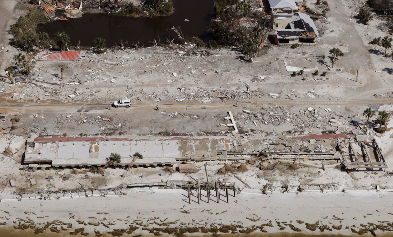 Photos: Hurricane Michael leaves behind path of destruction