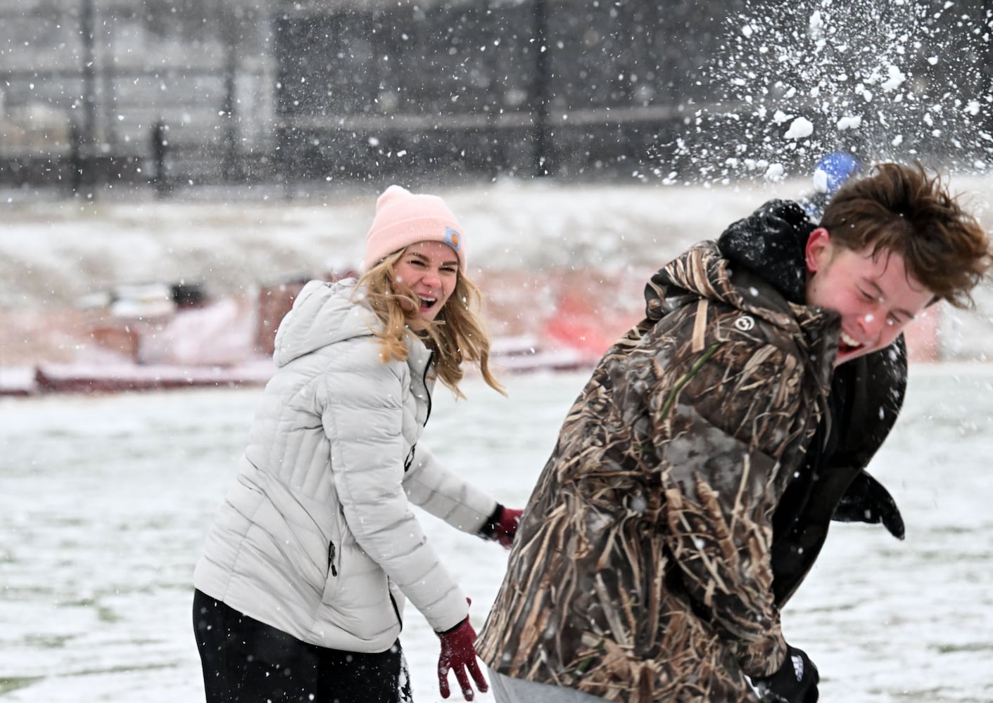 Photos: Snow, ice spreads in Georgia