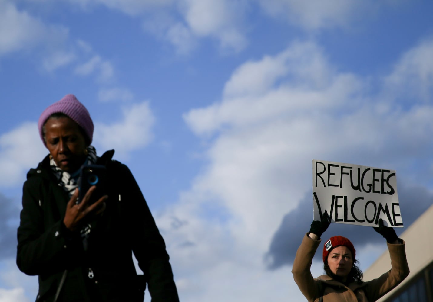 Atlanta Airport protests over immigration limits