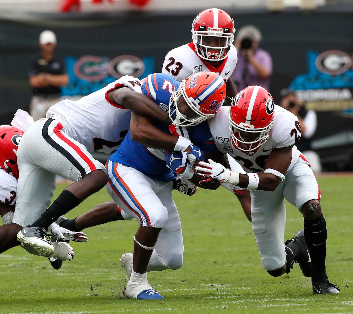 Photos: Bulldogs square off with Gators again