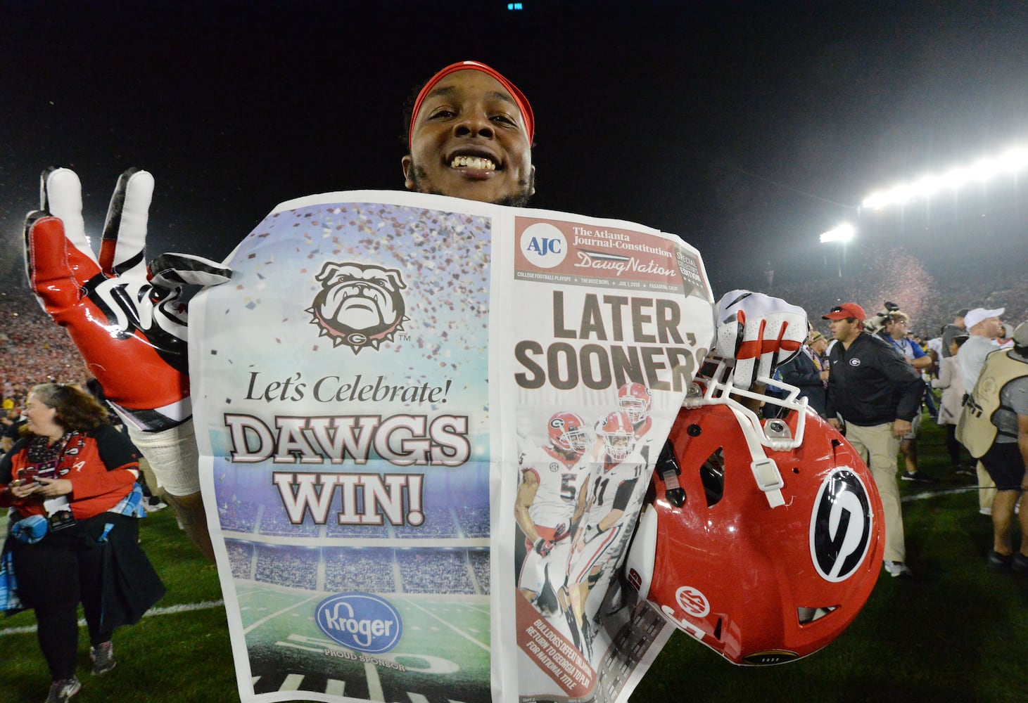 Photos: The scene at the Georgia-Oklahoma game