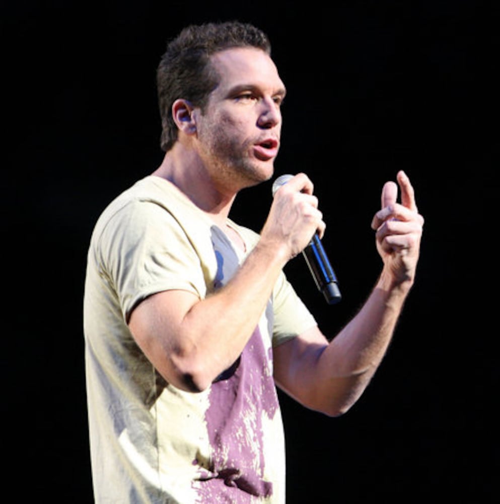 Comic Dane Cook plays Philips Arena