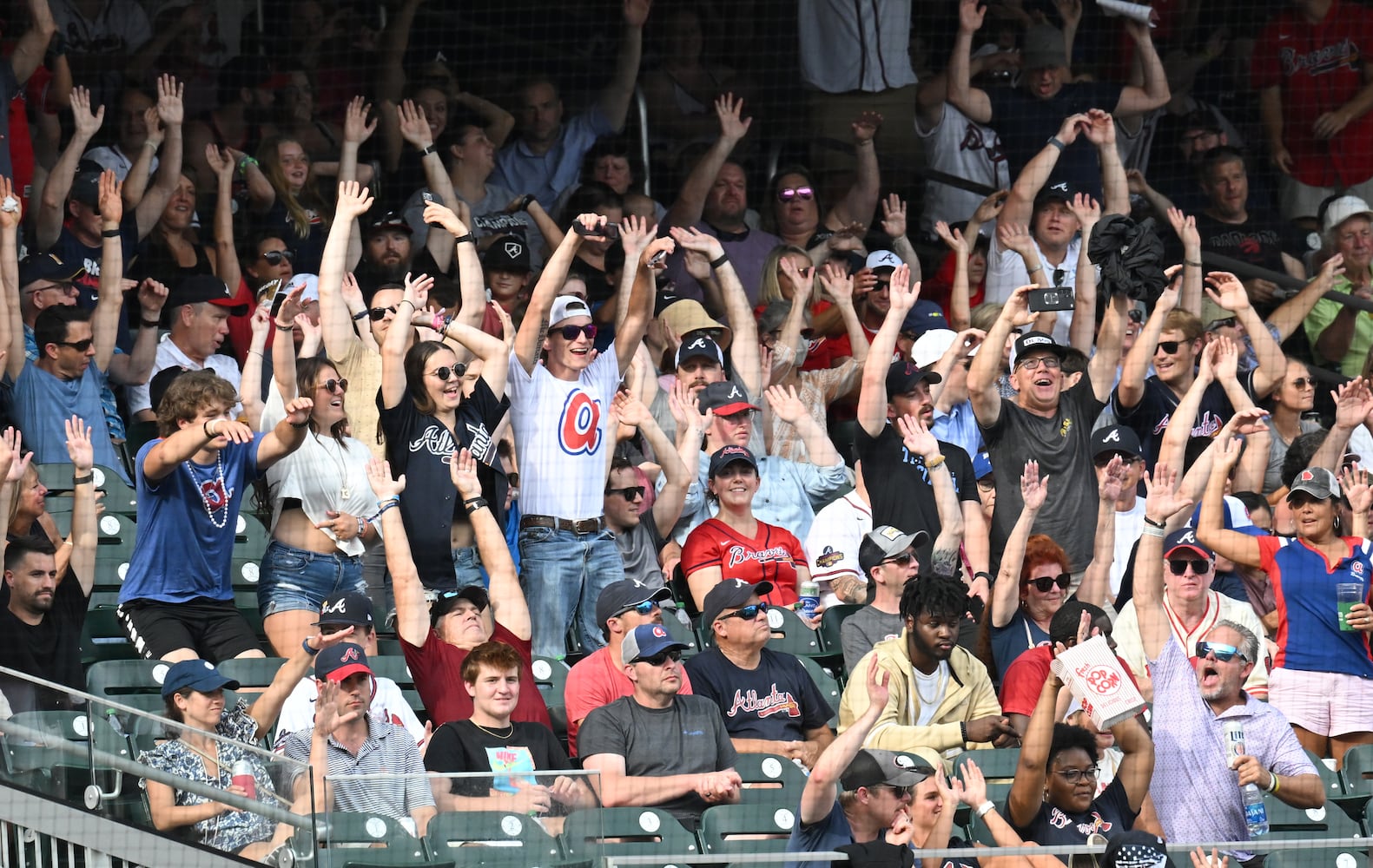 Braves-Nationals Saturday photo