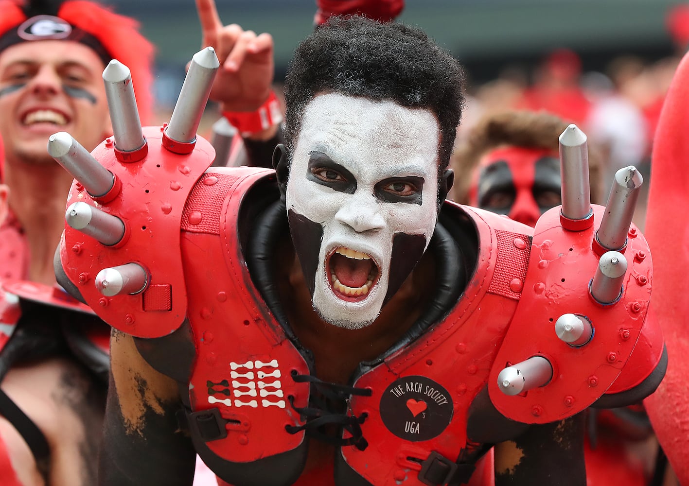 Photos: The celebration, scene at Georgia’s win over Florida