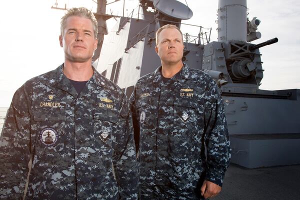 Eric Dane and Adam Baldwin star on TNT's "The Last Ship," which opened to promising numbers on Sunday. CREDIT: TNT