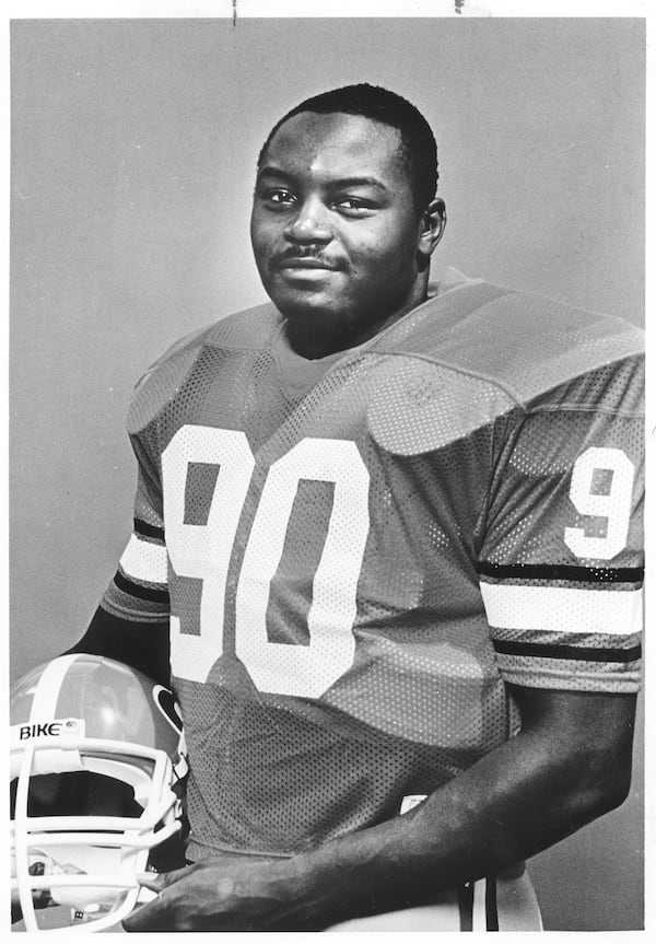 Freddie Gilbert, Georgia Bulldogs defensive lineman