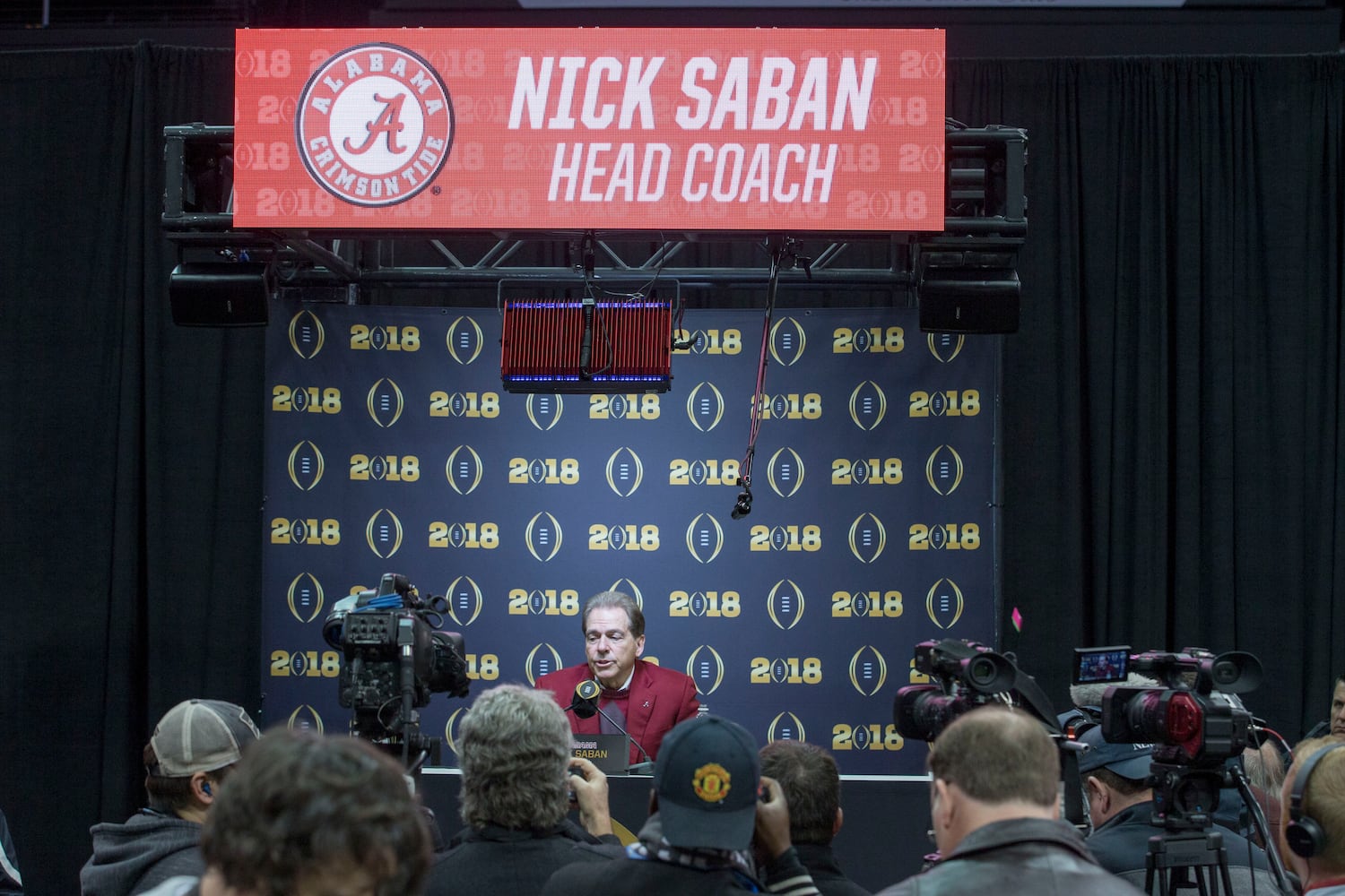 Photos: The scene as Georgia, Alabama prepare for national title game