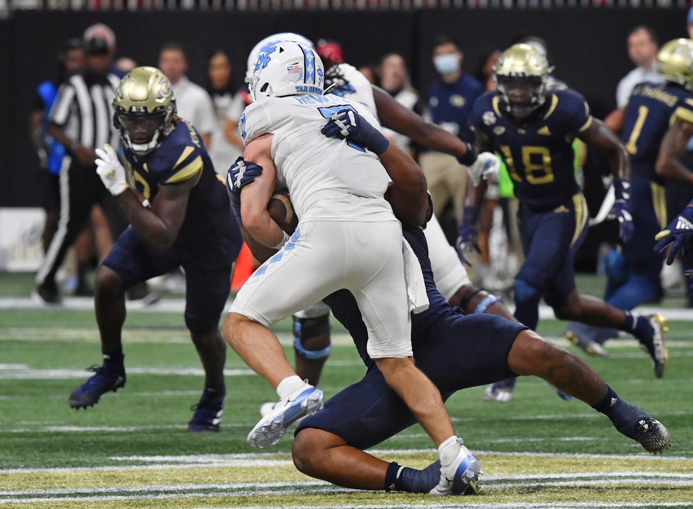 Georgia Tech-North Carolina football