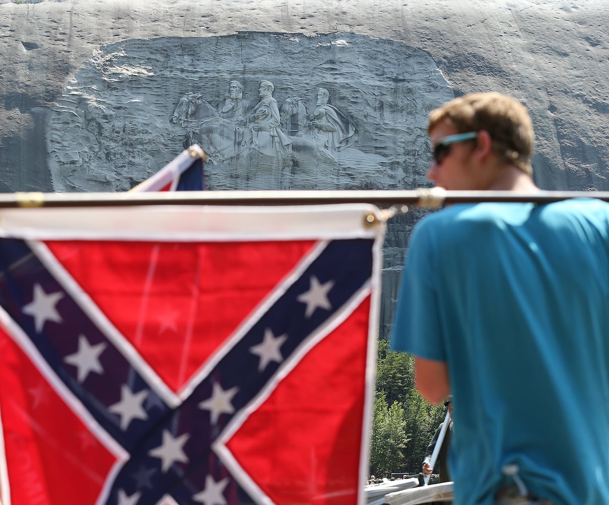 Confederate flag rally