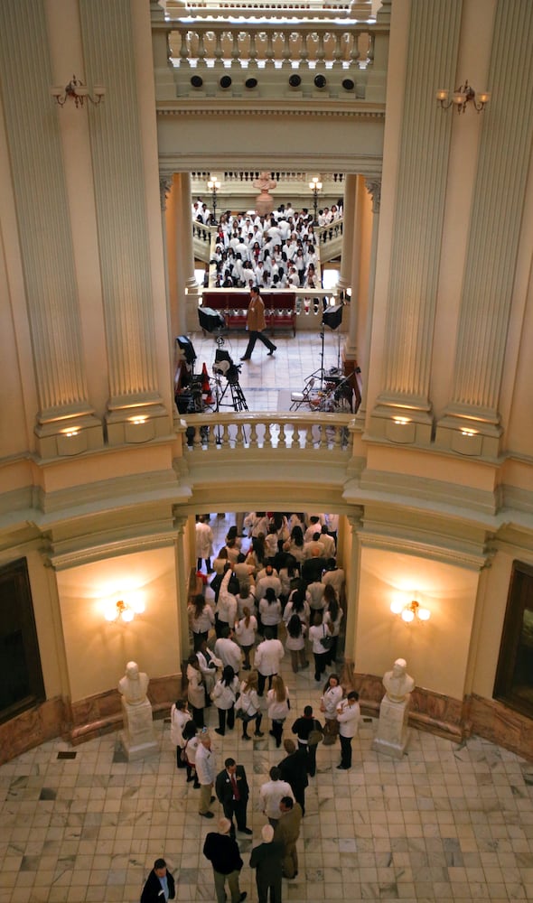 A view from the rotunda