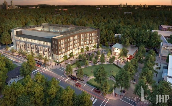 A rendering of Quill Apartments on the Eastside. The complex has 208 unit, from which 25% are workforce housing. (Invest Atlanta)