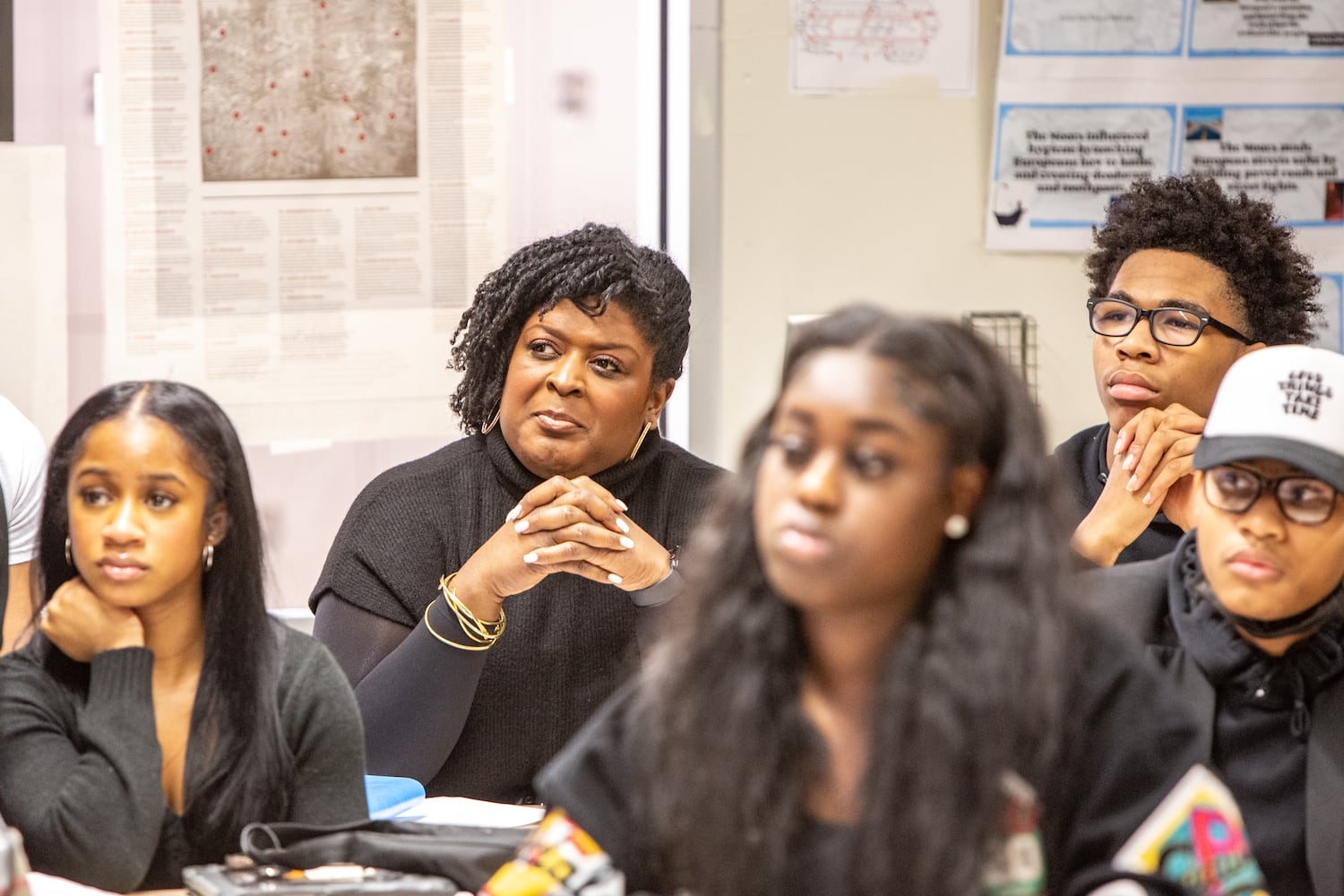 AP African American Studies class in Atlanta Public Schools 