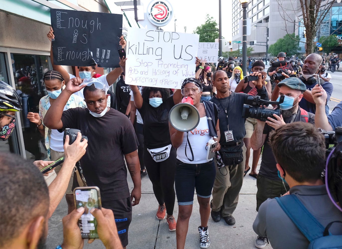 PHOTOS: Eighth day of protests in Atlanta