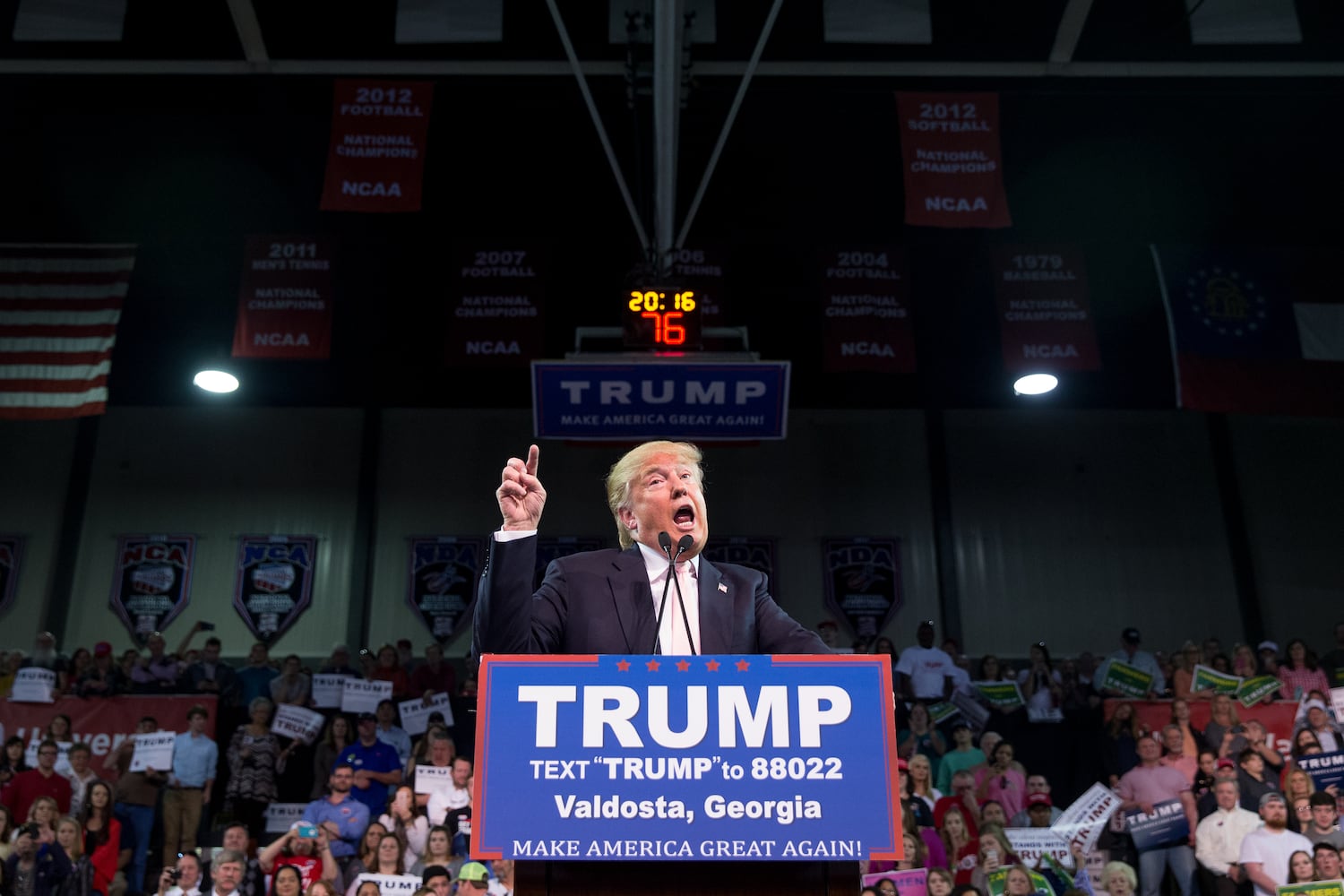 Trump rally in Valdosta, Feb. 29, 2016