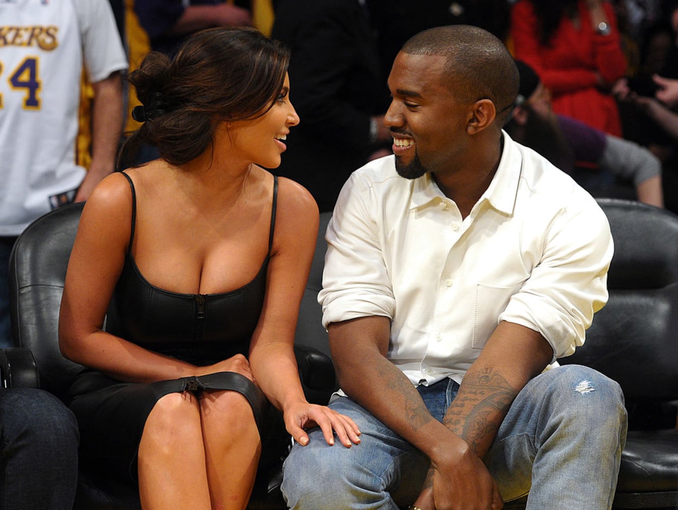 Kim Kardashian and Kanye West through the years