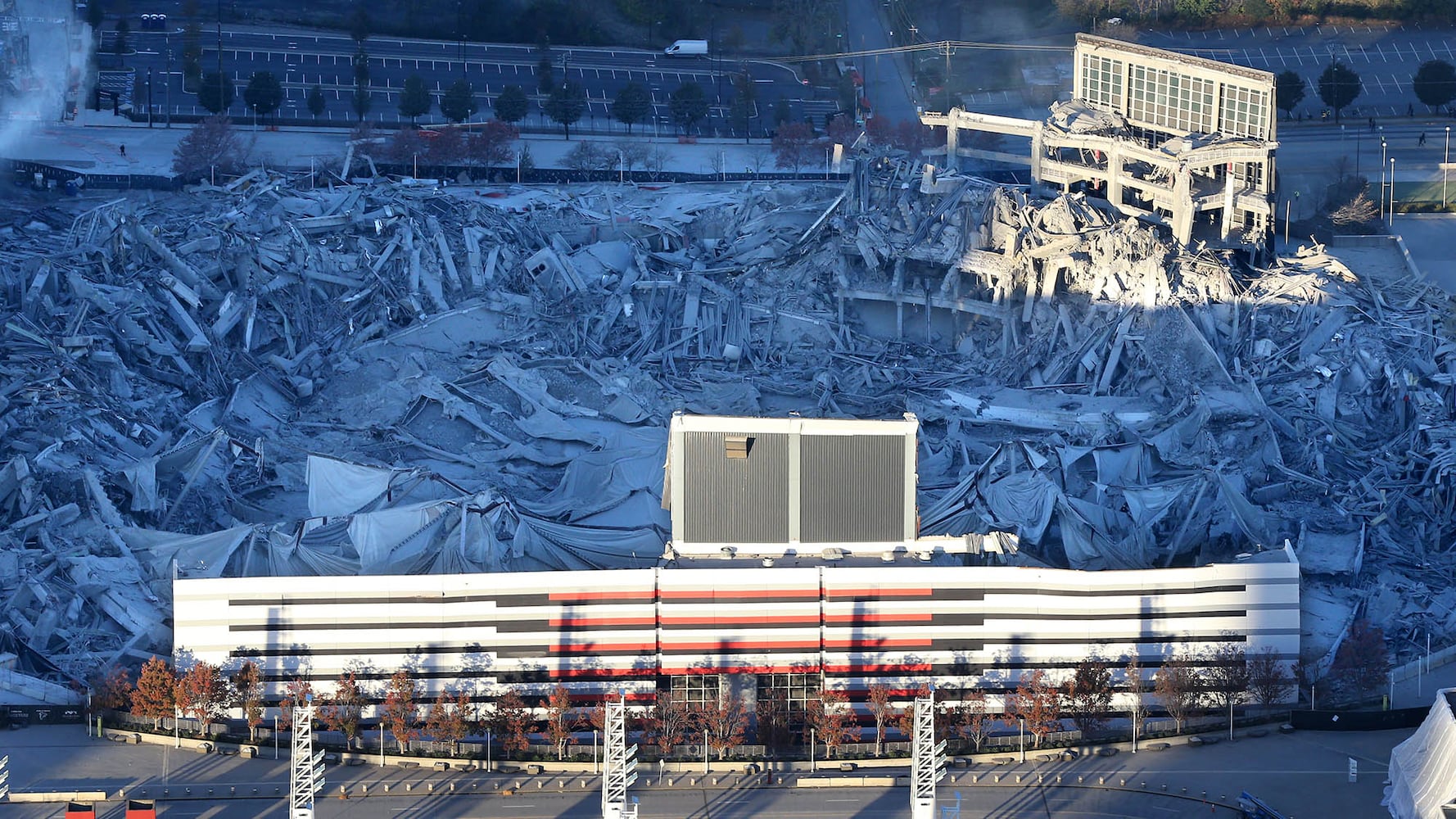 Georgia Dome implosion