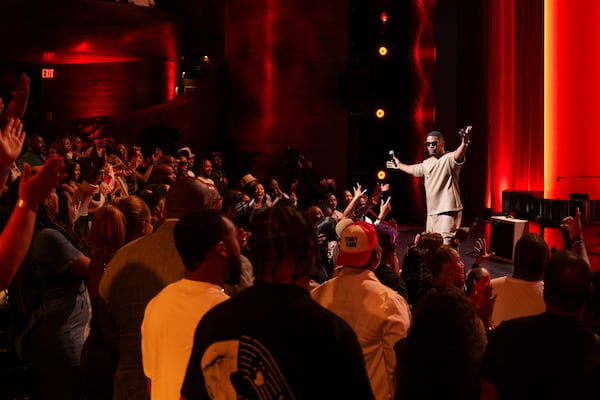 Jamie Foxx's new Netflix special "What Had Happened Was...," performed at the Alliance Theatre in Atlanta. (Parrish Lewis/Netflix/TNS)