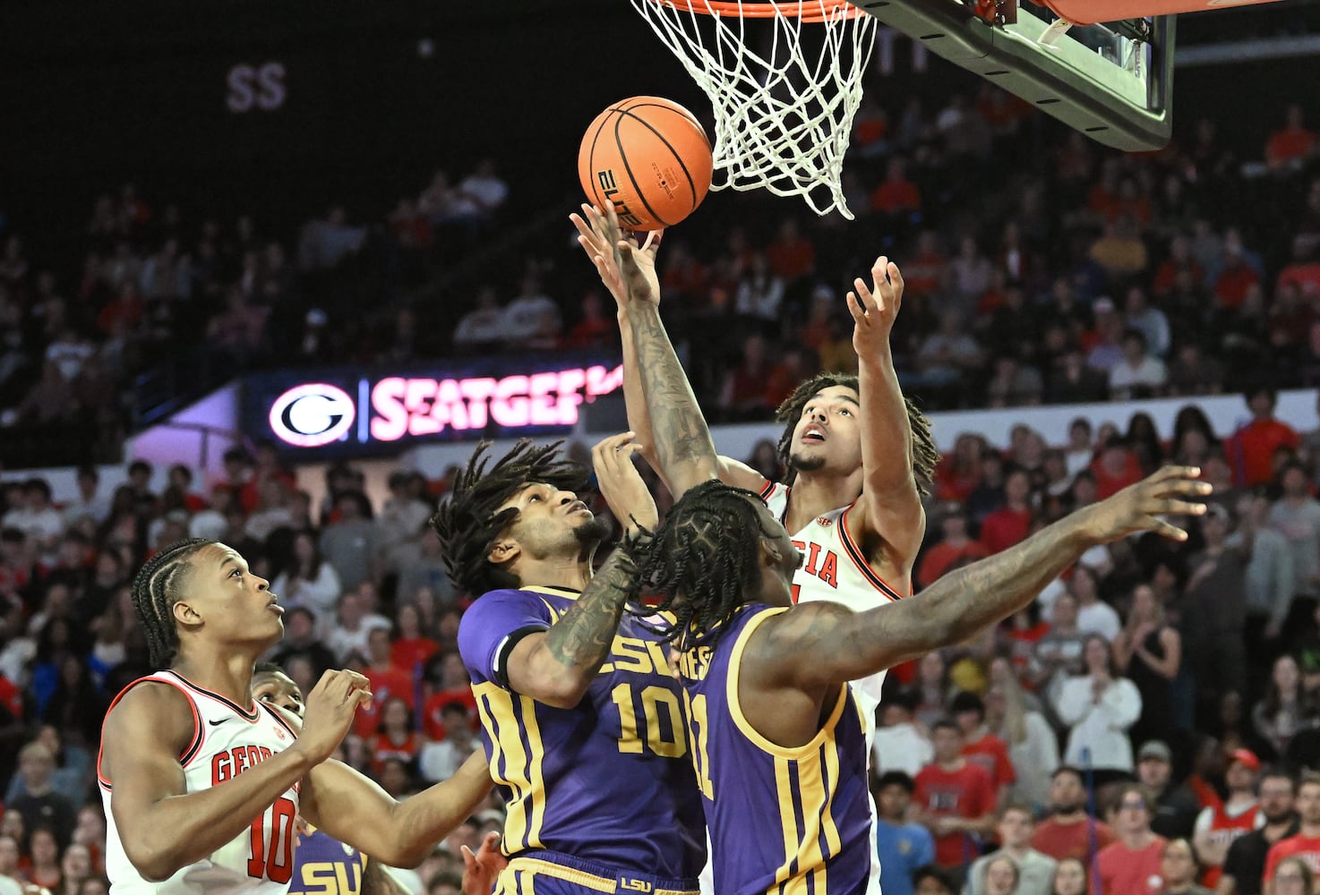 Georgia vs LSU basketball 