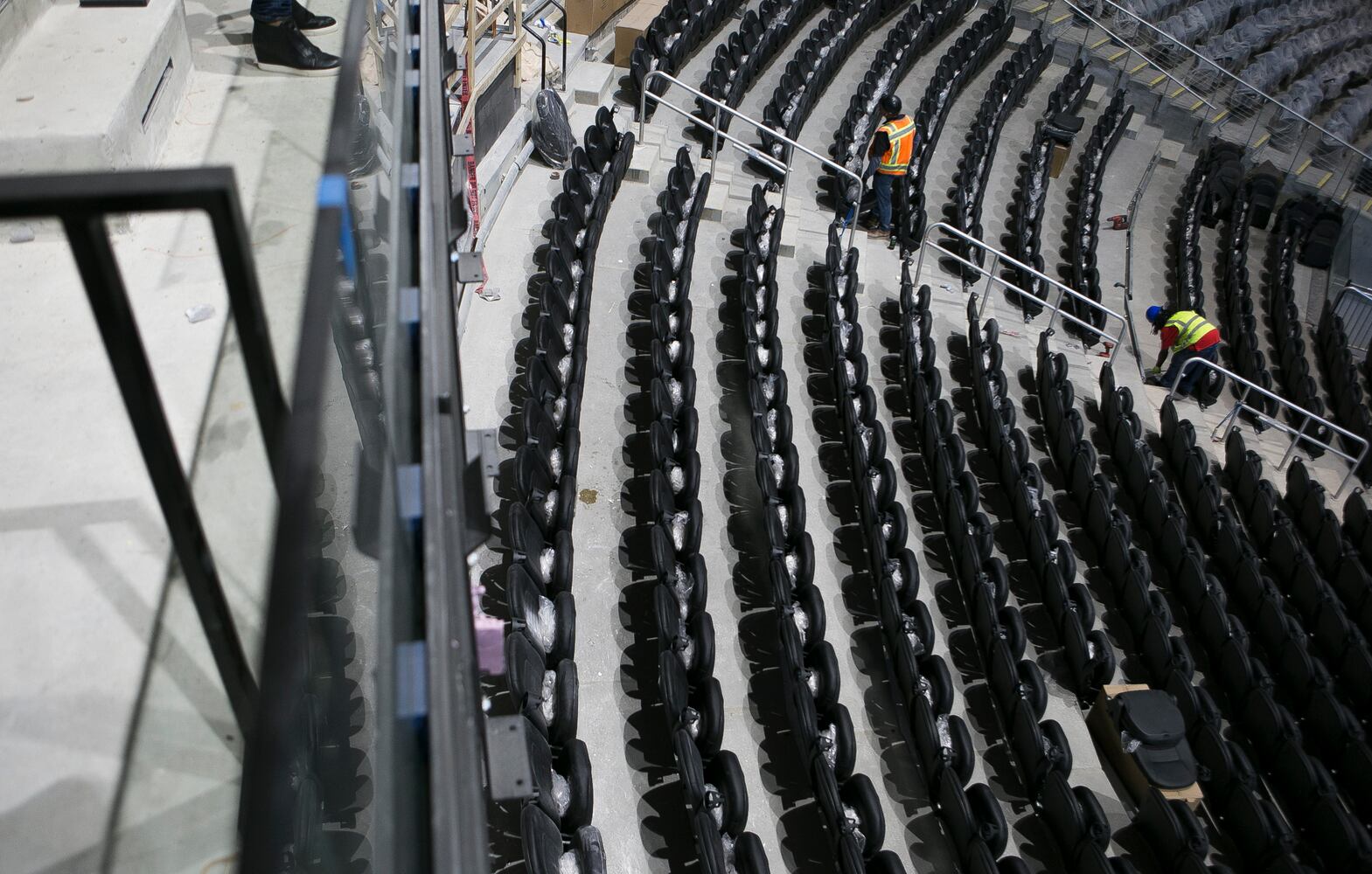 Photos: Hawks’ arena gets a facelift