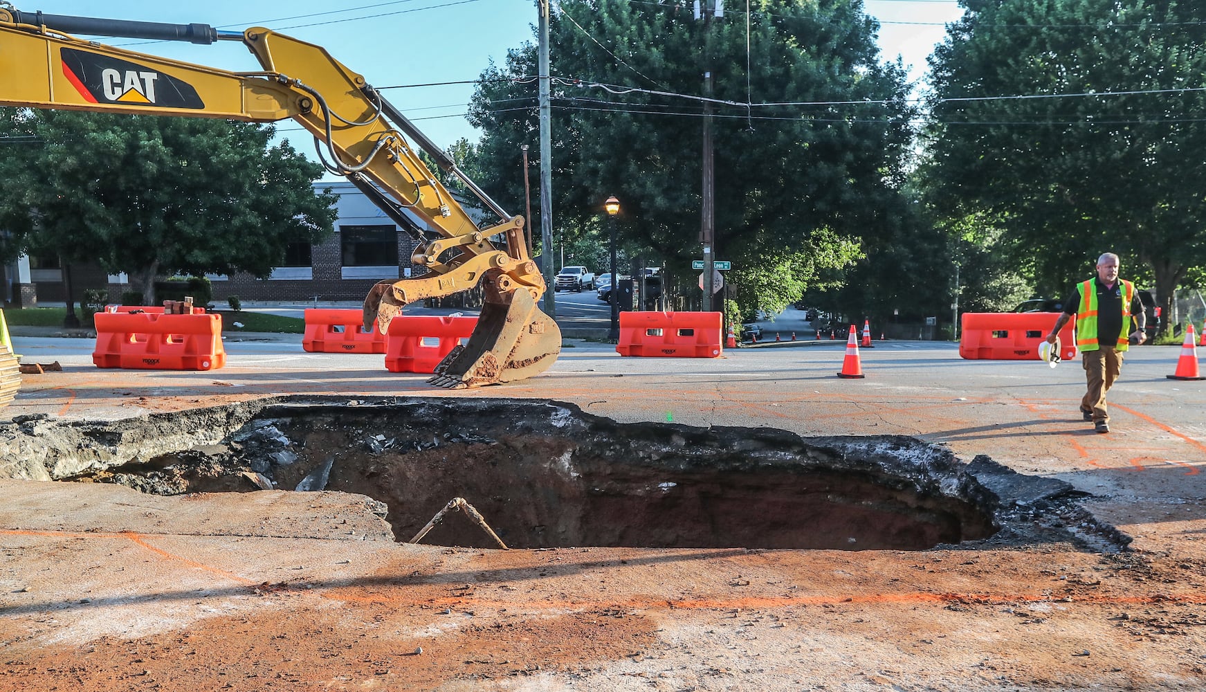 Ponce de Leon sinkhole repair