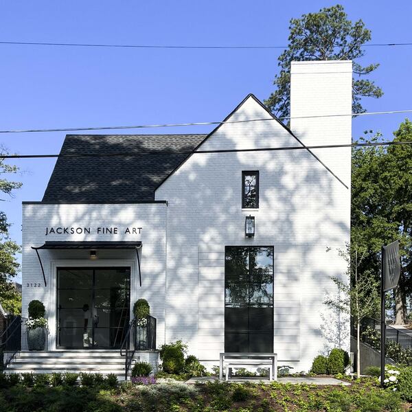 Exterior of Jackson Fine Art's new building. Photo: Courtesy of Jackson Fine Art